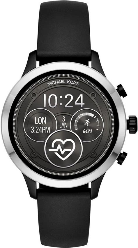 michael kors smartwatch runway horloge|mkt5049.